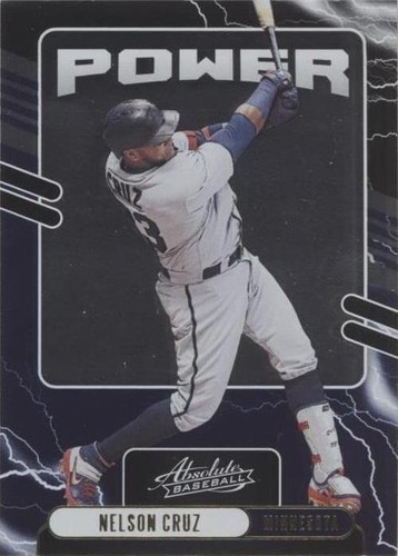 2021 Panini Absolute - Nelson Cruz #PO-8