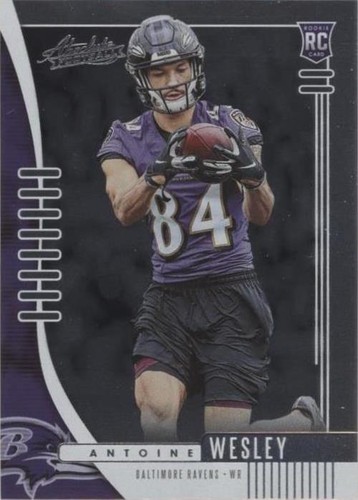 2019 Panini Absolute Antoine Wesley #143