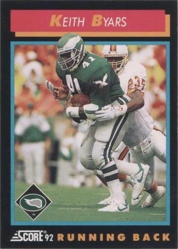 1992 Score Keith Byars #359