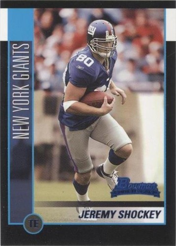 2002 Bowman Jeremy Shockey #125