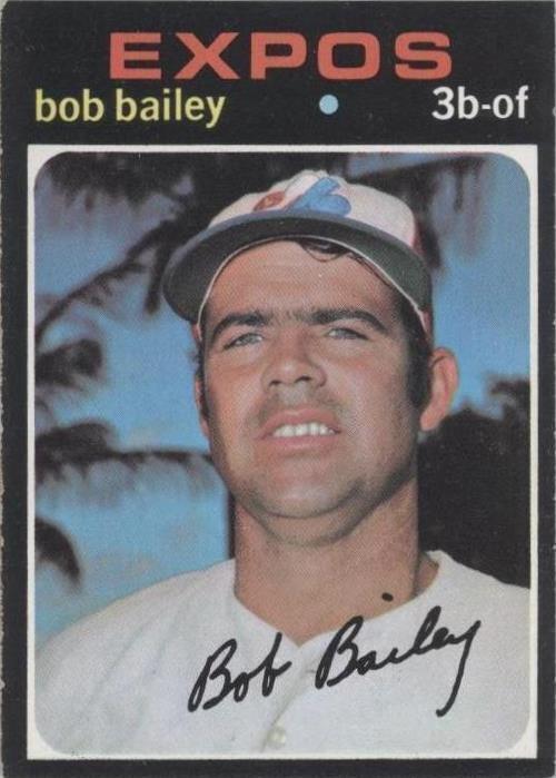 Topps 1971 - Bob Bailey #157