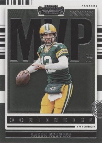 2021 Panini Contenders Aaron Rodgers #MVP-ARO