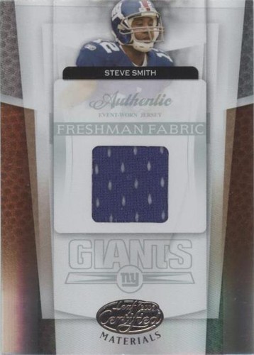 2007 Leaf Certified Materials Steve Smith #222