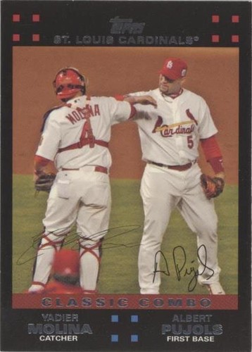 2007 Topps - Albert Pujols Yadier Molina #329