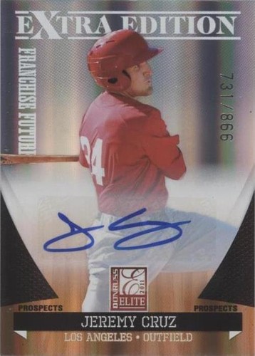 2011 Donruss Elite Extra Edition - Jeremy Cruz #172