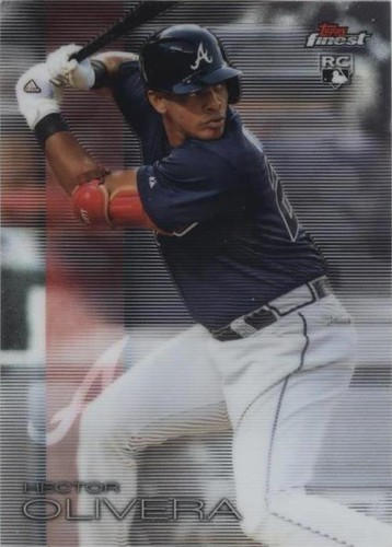 2016 Topps Finest - Hector Olivera #91