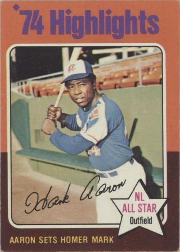 1975 Topps - Hank Aaron #1