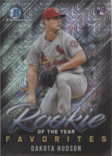 2019 Bowman - Dakota Hudson #ROYF-2