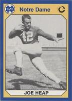 1990 Collegiate Collection University of Notre Dame Joe Heap #99