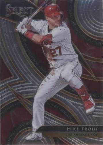 2020 Panini Select - Mike Trout #S-8