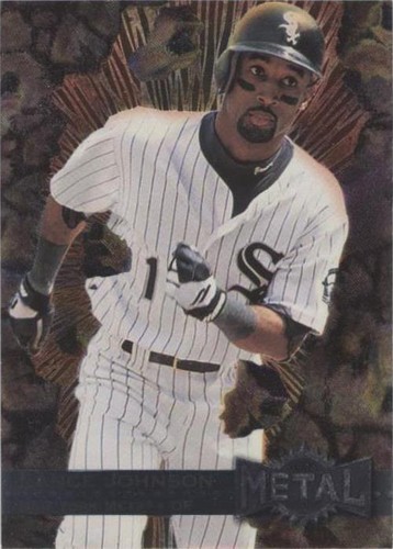 1996 Fleer Metal Universe - Lance Johnson #202