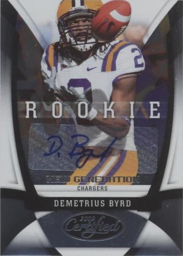 2009 Certified Demetrius Byrd #152