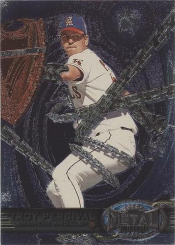 1997 Skybox Metal Universe - Troy Percival #42