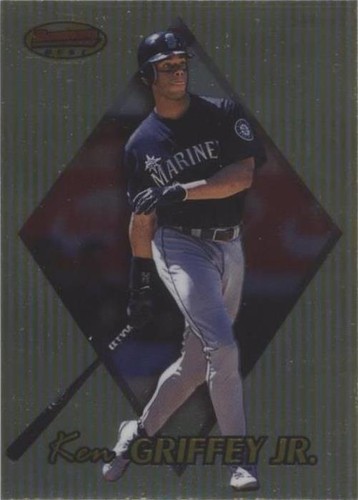 1999 Bowman's Best Atomic Refractor #80 Ken Griffey Jr. #71/100