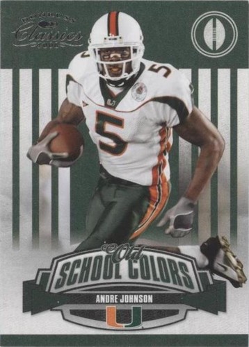 2008 Donruss Classics Andre Johnson #OSC-22