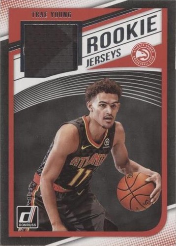2018-19 Panini Donruss - Trae Young #RJ-TYG