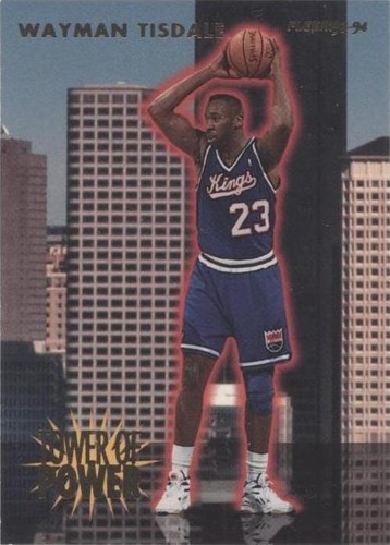 1993-94 Fleer - Wayman Tisdale #28