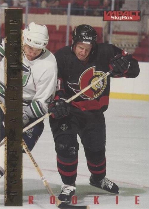 1995-96 Skybox Impact - Daniel Alfredsson #214