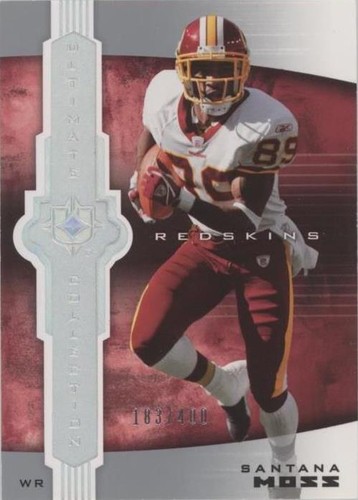 2007 Ultimate Collection Santana Moss #100
