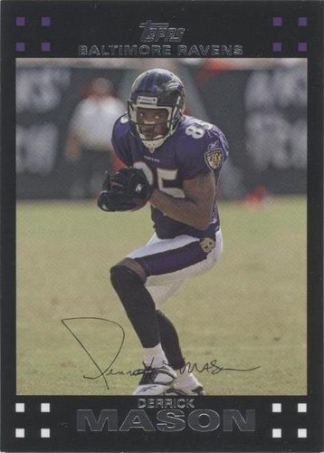 2007 Topps Derrick Mason #120