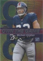 2002 Topps Chrome Michael Strahan #OG25