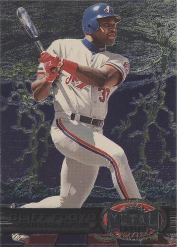 1996 METAL UNIVERSE #191 CLIFF FLOYD BASEBALL CARD | eBay