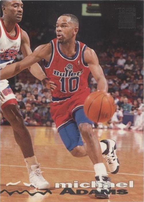 1993-94 Topps Stadium Club - Michael Adams #258