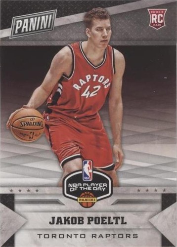 2017 Panini Player of the Day - Jakob Poeltl #33