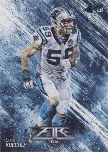 2014 Topps Fire Luke Kuechly #2
