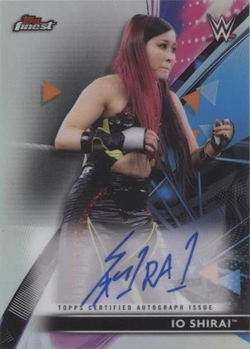 2021 Topps Finest WWE - Io Shirai #RA-IS