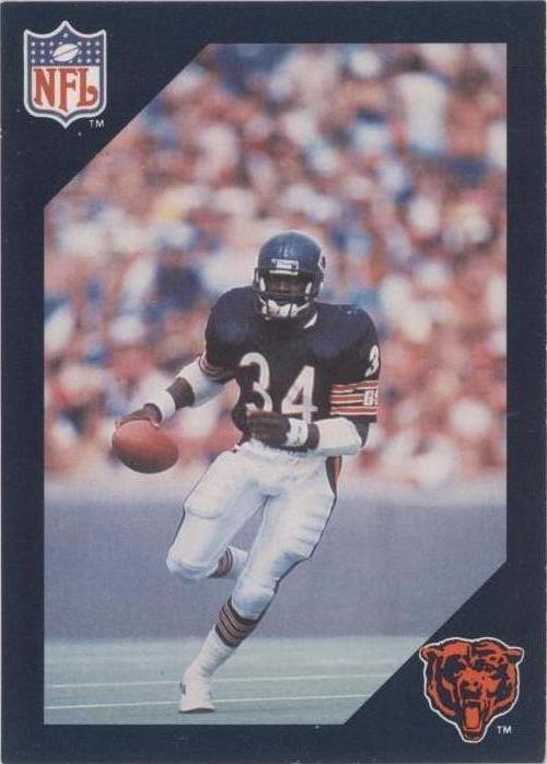 1988 Walter Payton Commemorative Card Set Walter Payton #34