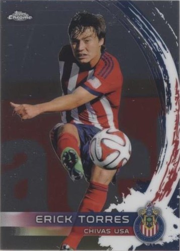 2014 Topps Chrome MLS Erick Torres #52