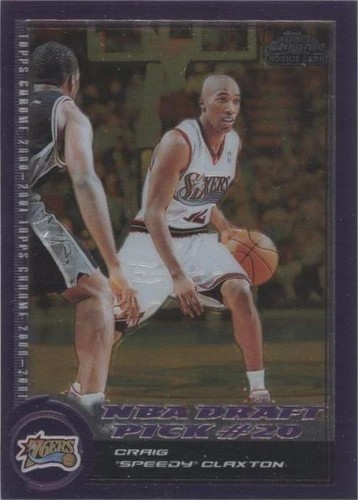 2000-01 Topps Chrome - Speedy Claxton #169