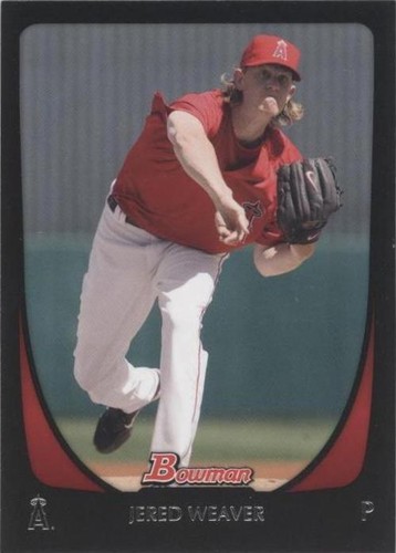 2011 Bowman - Jered Weaver #158
