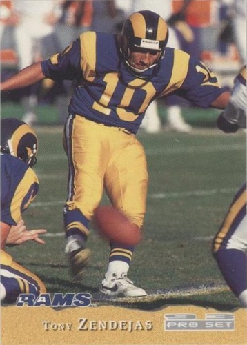 1993 Pro Set Tony Zendejas #230