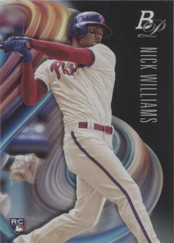 2018 Bowman Platinum - Nick Williams #8