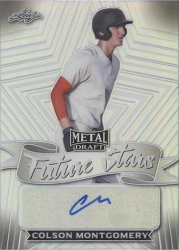 2021 Leaf Metal Draft - Colson Montgomery #FS-CM2