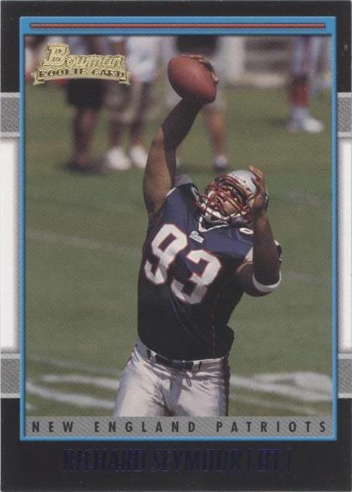 2001 Bowman Richard Seymour #167