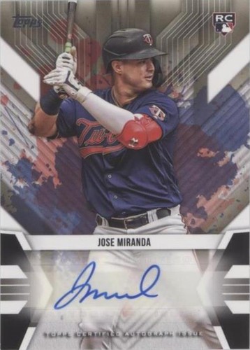 2022 Topps UK Edition - Jose Miranda #BSA-JM