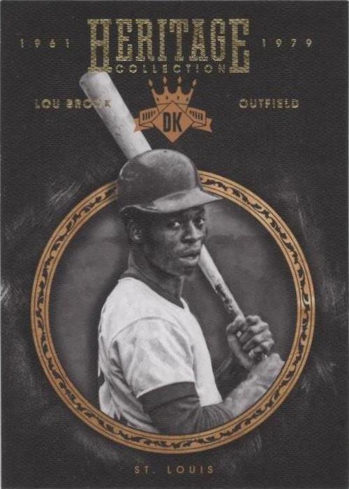 Panini Diamond Kings 2016 - Lou Brock #HC19