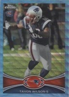 2012 Topps Chrome Tavon Wilson #BW-137
