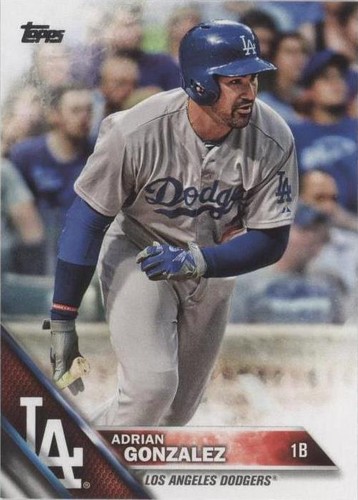 2016 Topps - Adrian Gonzalez #215