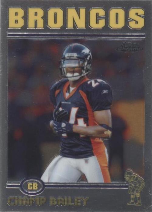 2005 Topps Chrome Champ Bailey #TB49