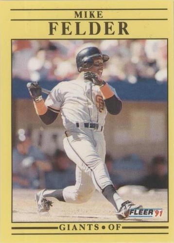 1991 Fleer Update - Mike Felder #U-129