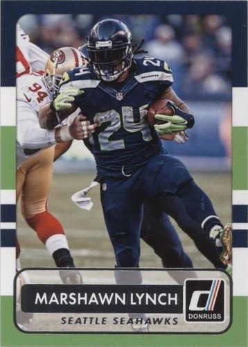 2015 Panini Donruss Marshawn Lynch #60