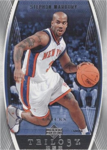 2006-07 Upper Deck Trilogy - Stephon Marbury #40