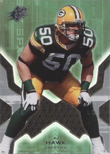 2007 SPx A.J. Hawk #38