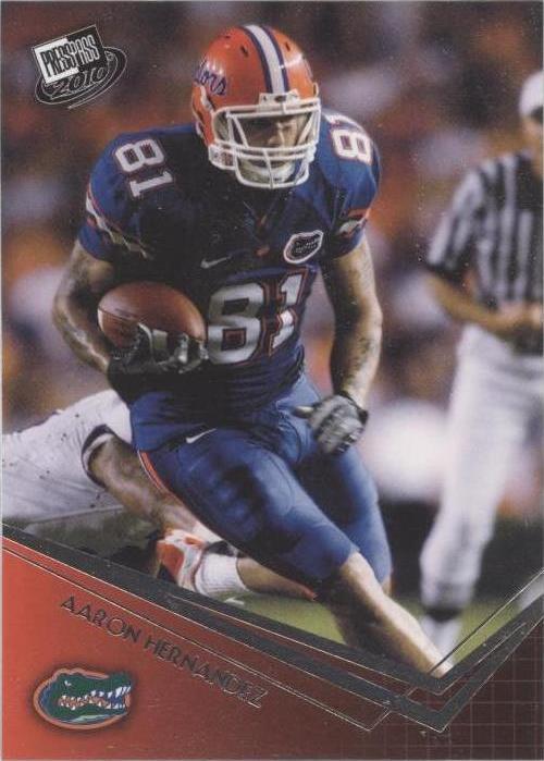 Pase de prensa 2010 Aaron Hernández #10