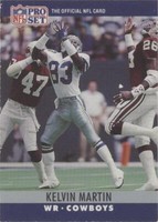 1990 Pro Set Kelvin Martin #83