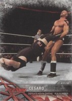 2017 Topps WWE Road to Wrestlemania - Cesaro #75